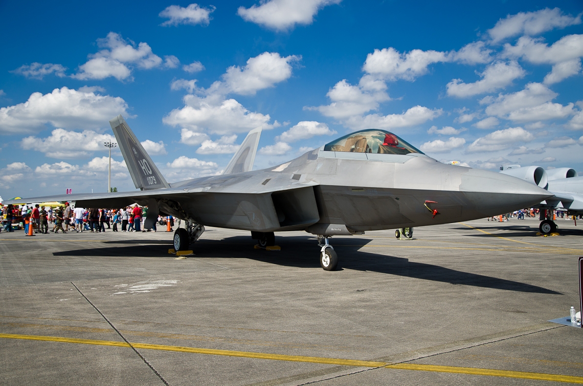 Авиашоу, Хоумстэд / Airshow, Homestead, FL, Lockheed Martin F-22 Raptor