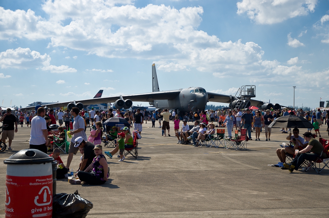 Авиашоу, Хоумстэд / Airshow, Homestead, FL, Boeing B-52 Stratofortress