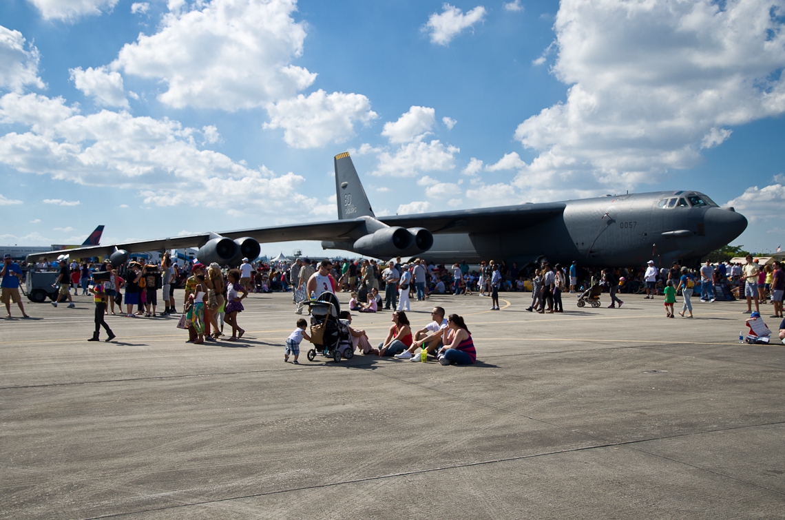 Авиашоу, Хоумстэд / Airshow, Homestead, FL, Boeing B-52 Stratofortress