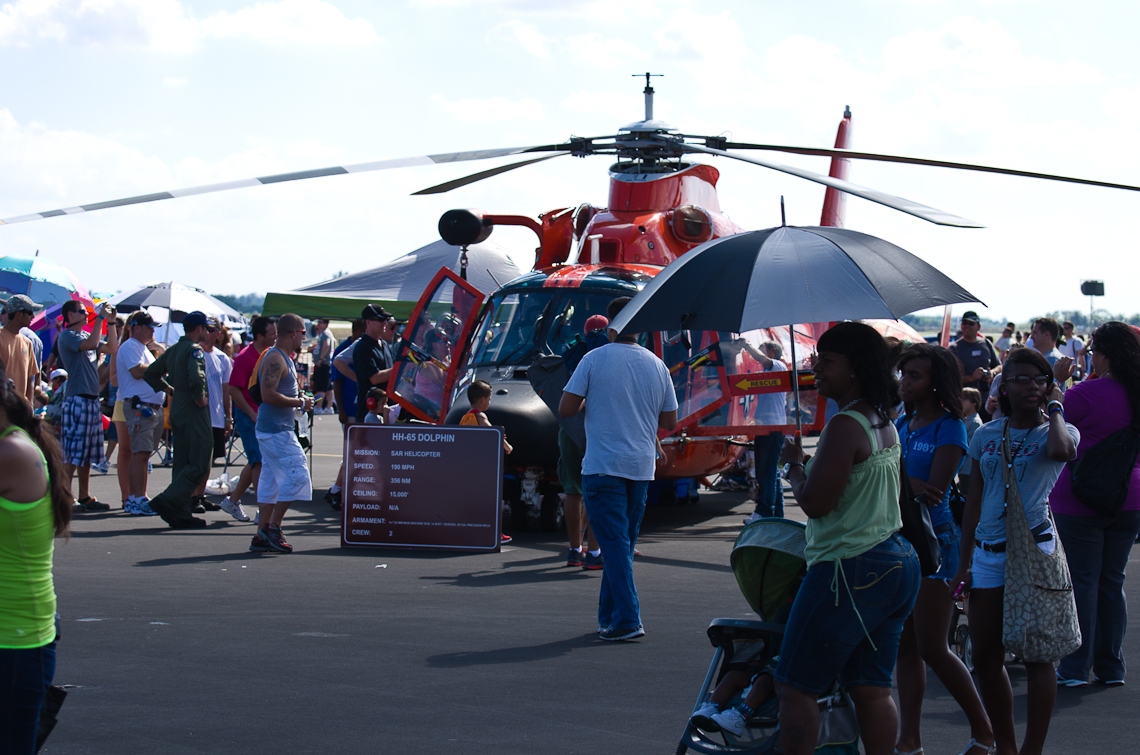 Авиашоу, Хоумстэд / Airshow, Homestead, FL, Eurocopter HH-65 Dolphin