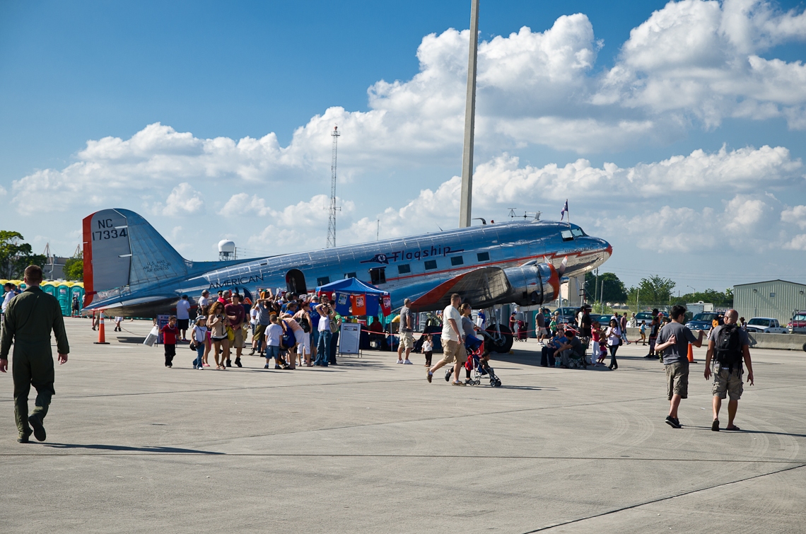 Авиашоу, Хоумстэд / Airshow, Homestead, FL, Douglas DC-3