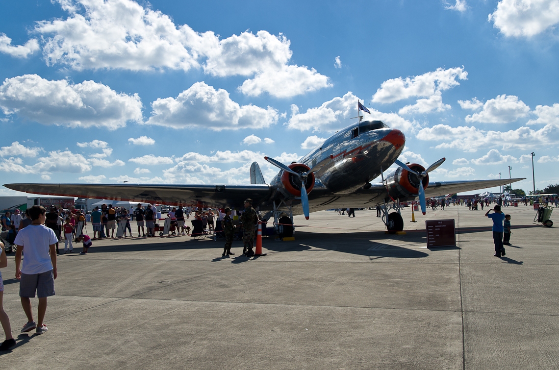 Авиашоу, Хоумстэд / Airshow, Homestead, FL, Douglas DC-3