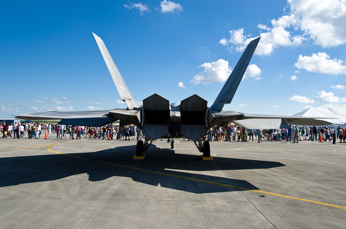 Авиашоу, Хоумстэд / Airshow, Homestead, FL, Lockheed Martin F-22 Raptor