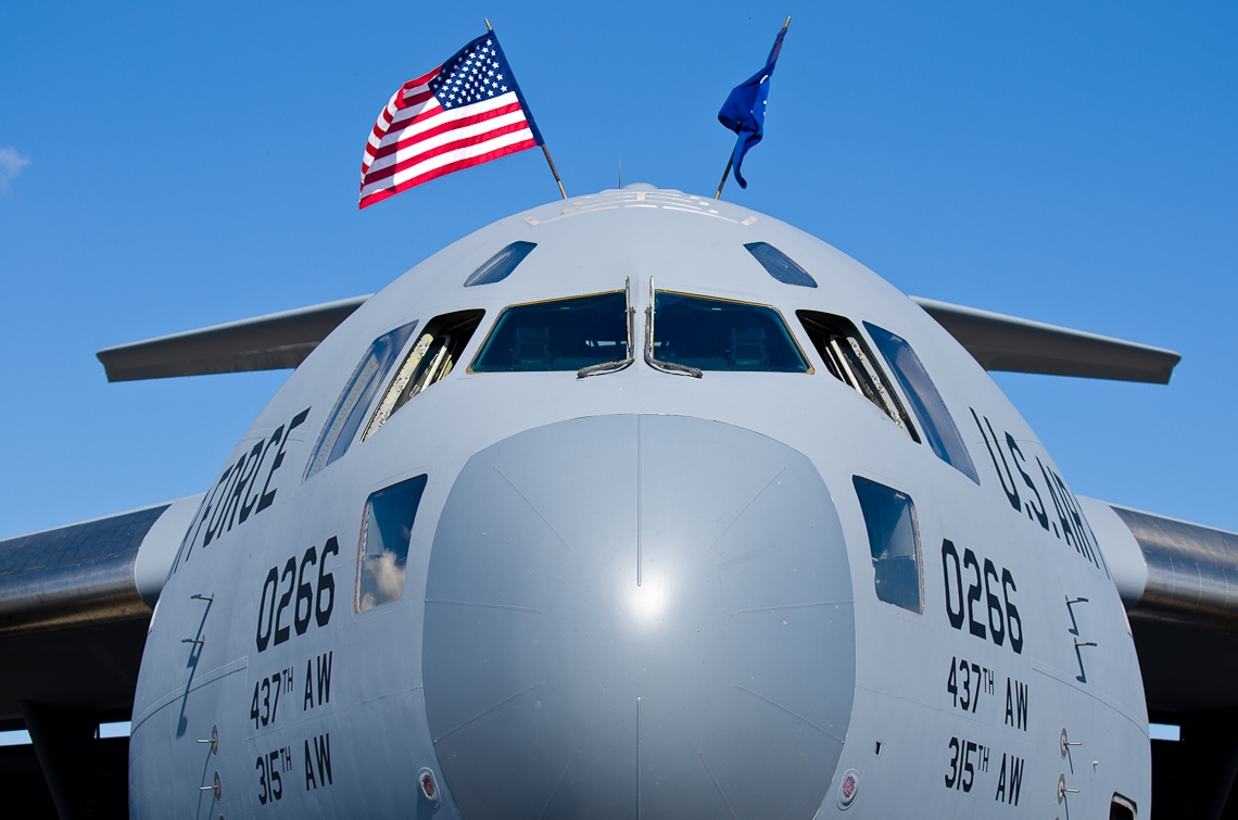 Авиашоу, Хоумстэд / Airshow, Homestead, FL, Boeing C-17 Globemaster III