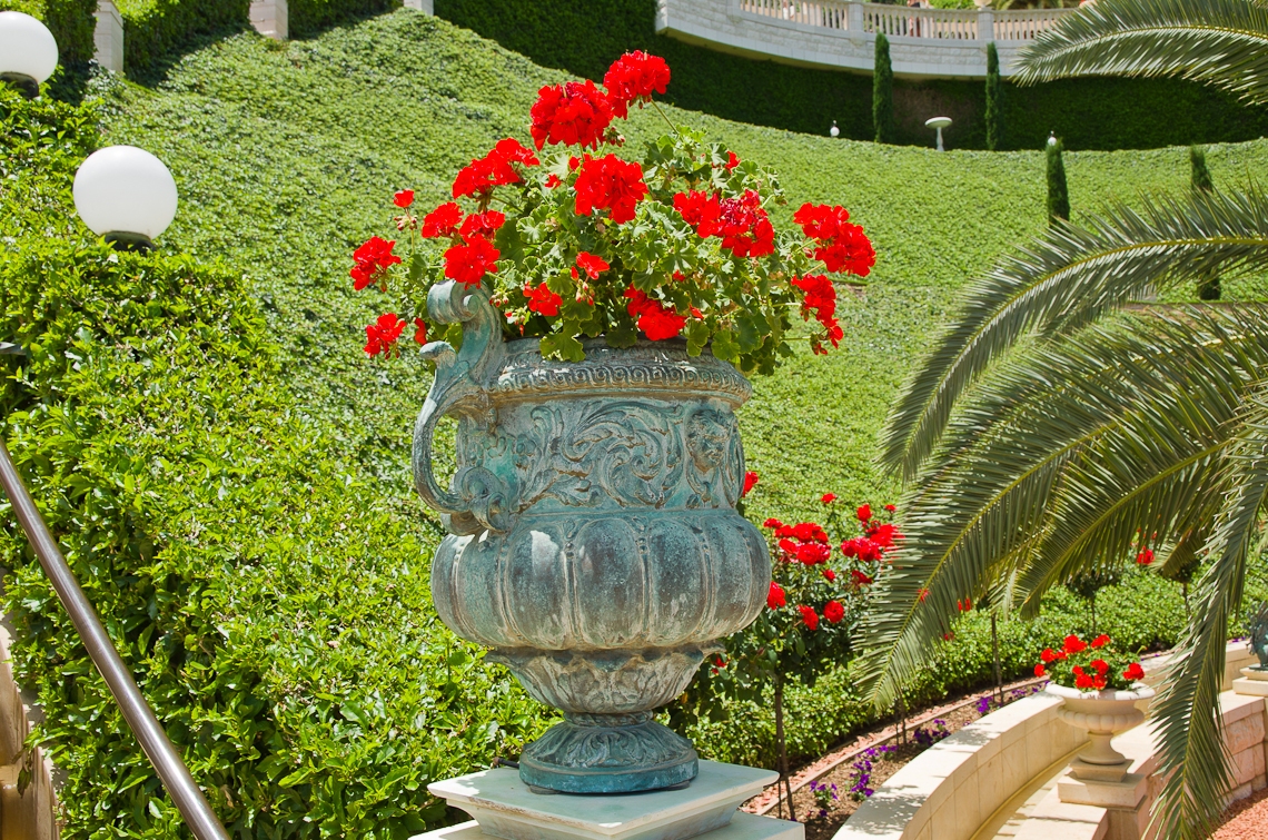 Israel, Haifa, Bahá'í gardens