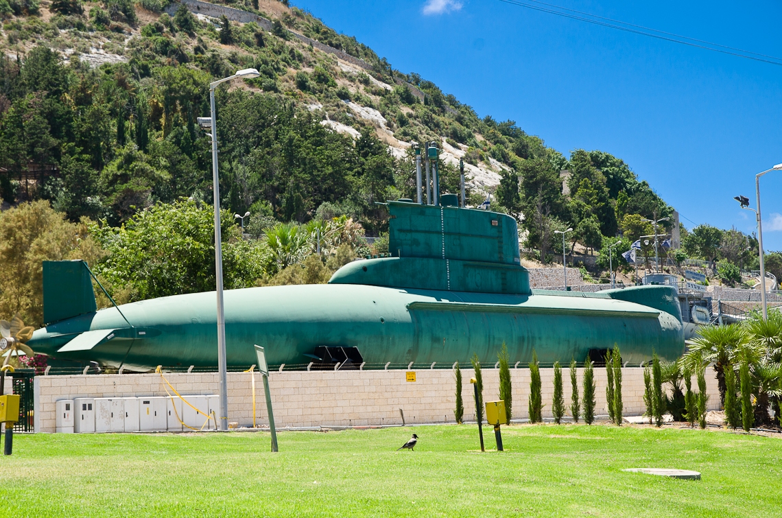 Israel, Haifa, Submarine