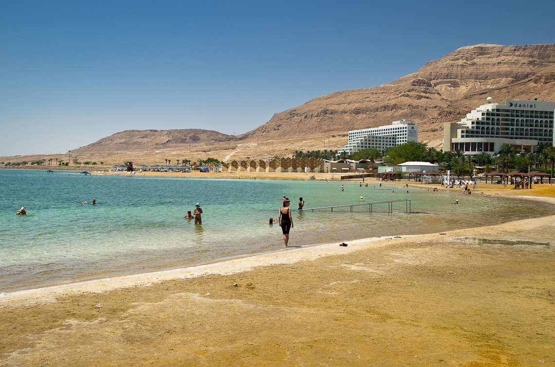 Israel, Dead Sea, Ein Bokek, Мертвое море