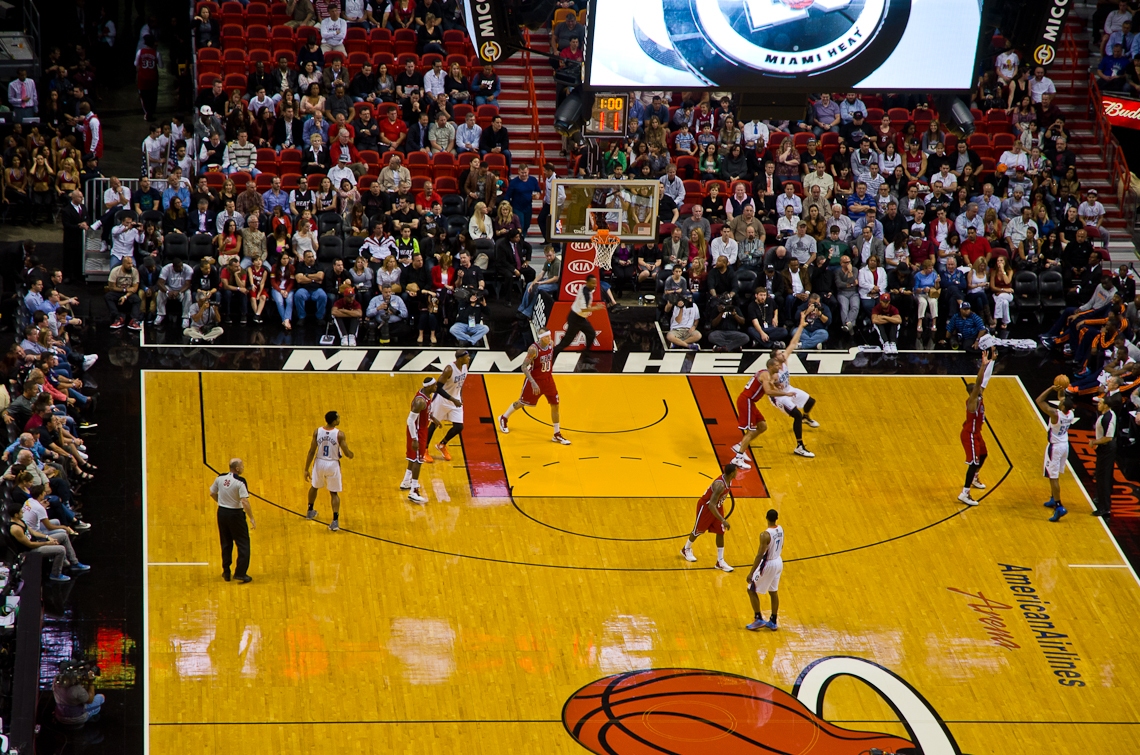 Miami Heat, Charlotte Bobcats, American Airlines Arena