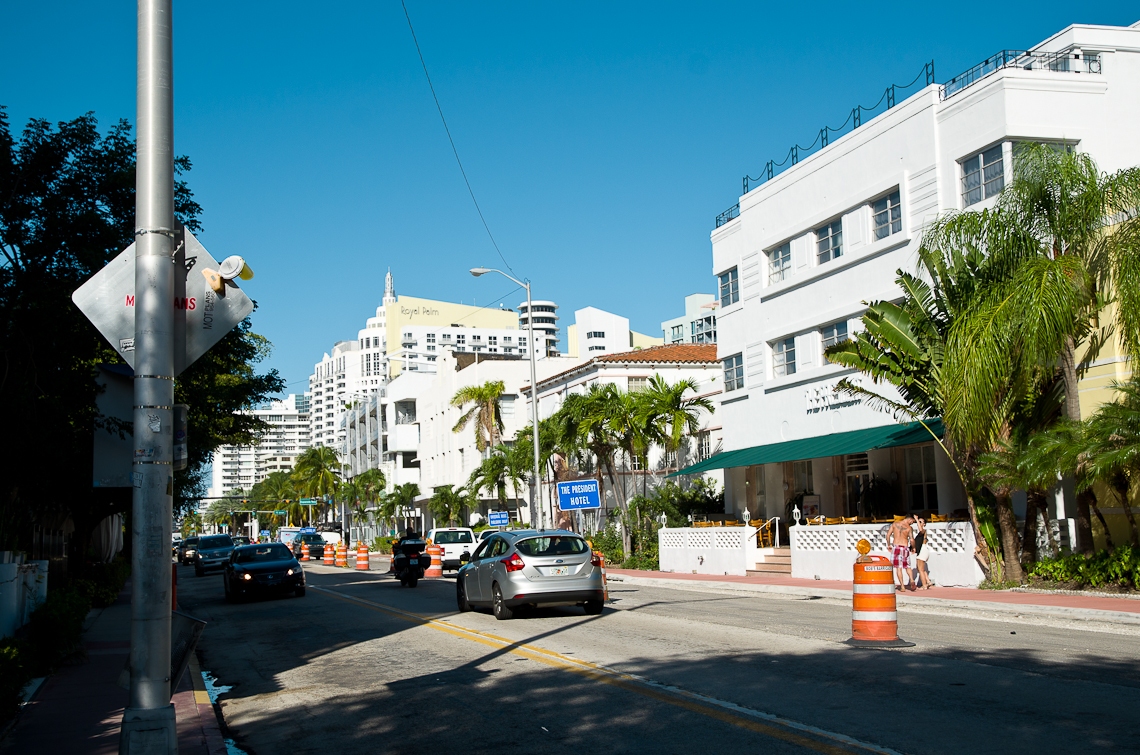 Miami beach, Collins avenue