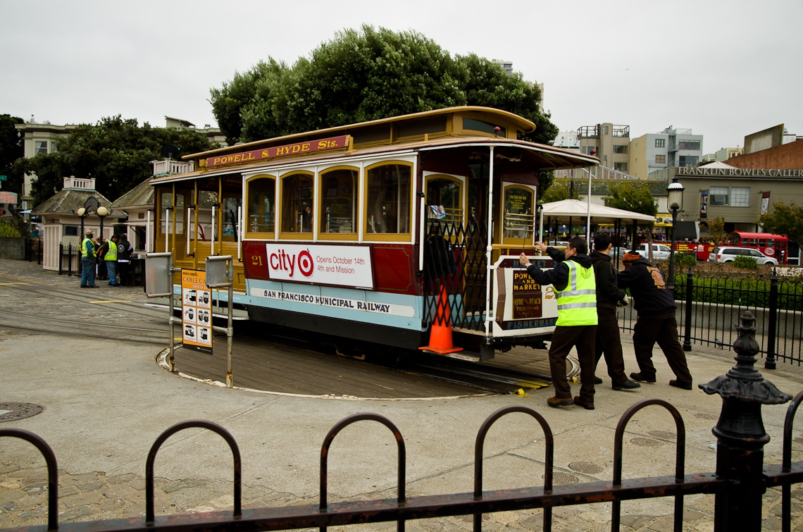 Сан Франциско, Канатный трамвай / San Francisco, Cable Car